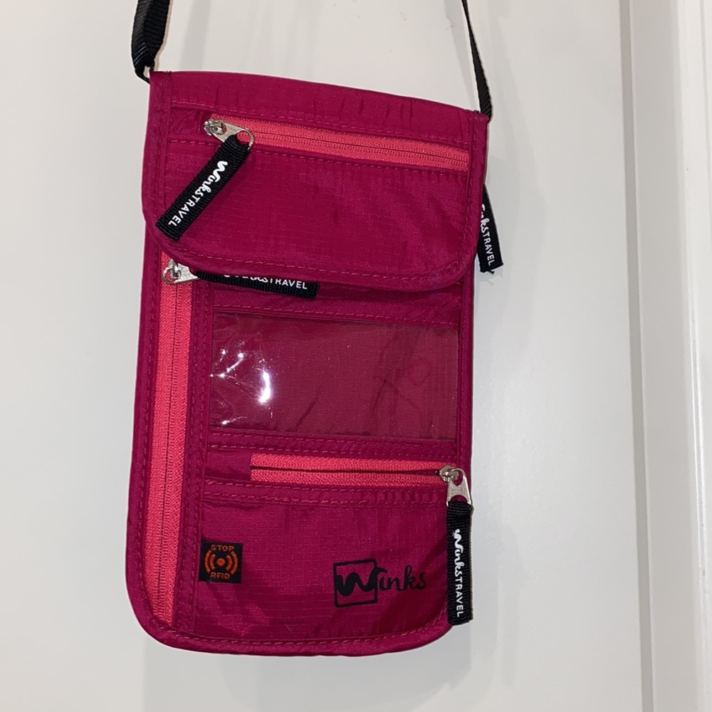 Pink crossbody